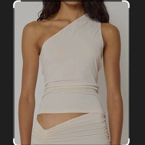 Khy by Kylie Jenner - One Shoulder Cutout Tank | Shell